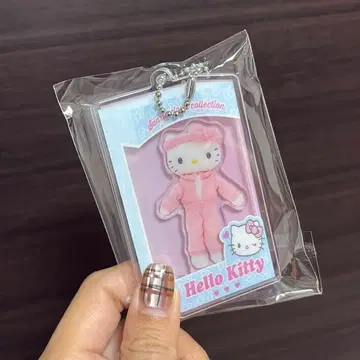 산리오 커스텀 아크릴 참 인형 박스 디자인 저지 키티