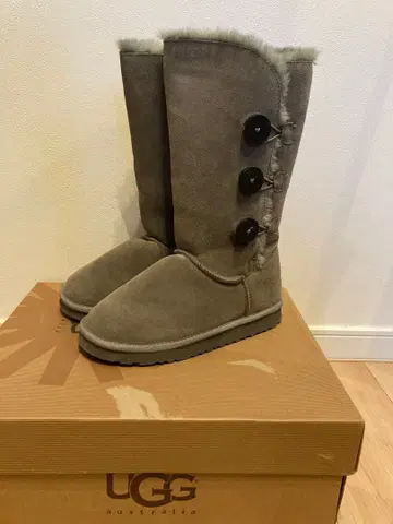 무스탕 미들 부츠 US8