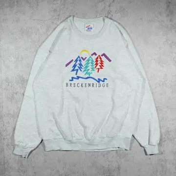 90s USA 브레켄리지 맨투맨 Jerzees 수베니어