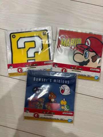 슈퍼 마리오 G상 지퍼 백 컬렉션