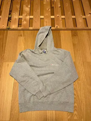 [ 파랑 자수 택 후기 ] 미국제 챔피온 후드티