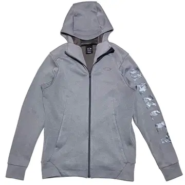 새상품급 OAKLEY 소매 로고 지퍼 후드티 골프웨어