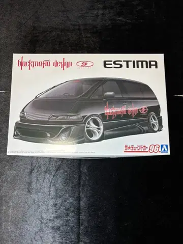 1/24 블랙 피아 TCR11W 에스티마 '98 (도요타) AOS