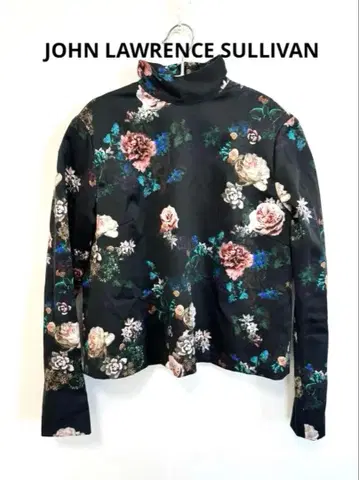 존 로렌 설리번 꽃무늬 블라우스 긴팔