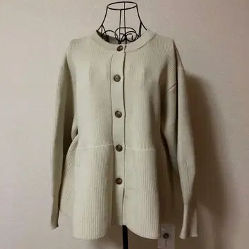 클래식 엘프 입기만 해도 라인 예쁜 2way 페플럼 니트 가디건