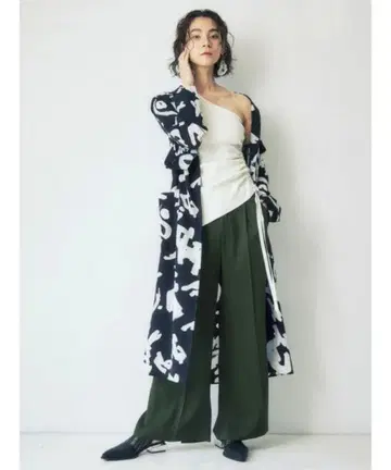 [ UN3D. ] 아쓰리디 페인트 아트 셔츠 자켓 (블랙)