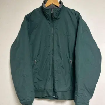 컨디션 최상 90s L.L.Bean 자수 로고 웜업 나일론 자켓