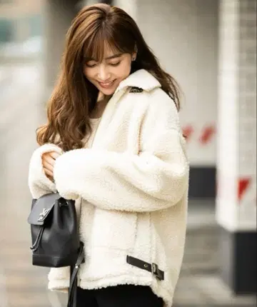 &.NOSTALGIA 보아 자켓 보아 블루종 코트 노스탤지어