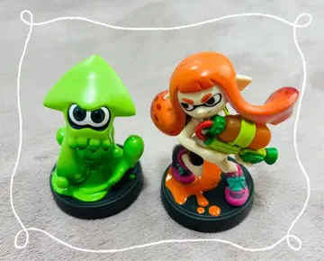 스플래툰 오징어 잉클링 피규어 세트