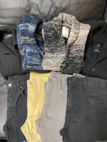 AZUL by moussy 팬츠, 가디건 묶음 판매