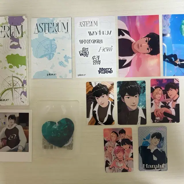 플레이브 미니 CD 앨범 알라딘 6차 미공포 하민