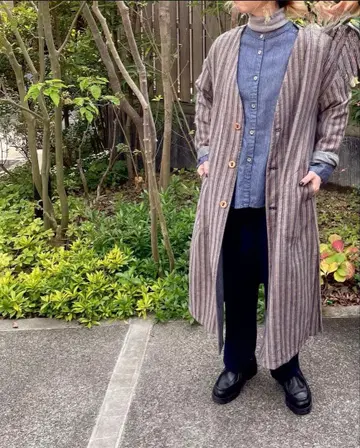 블루 트릭 코트