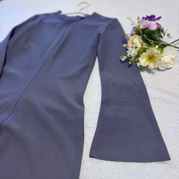 ZARA 그레이 긴팔 타이트 원피스 택 포함 새상품 롱