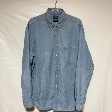 dockers 데님 셔츠 버튼다운 칼라 라이트 블루 다커스