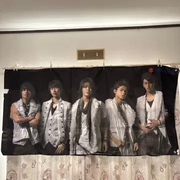 KAT-TUN 스즈키 솔리오 반딧 홍보용 현수막