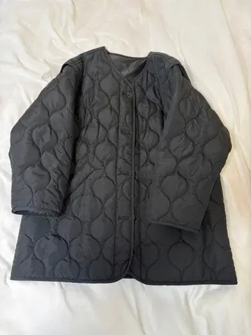 블랙 퀼팅 자켓 78cm apres jour mignon