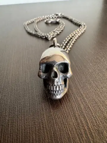 아젠트그림 목걸이 스컬 ArgentGleam