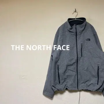 THE NORTH FACE 소프트쉘 자켓 그레이 플리스