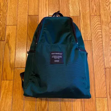 marimekko 다크 그린 백팩