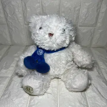 폭스바겐 화이트 곰 봉제 인형 2014-2015