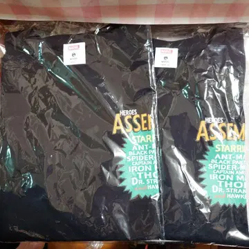 MARVEL x MAZZEL 해피 복권 셔츠 마젤 2장 세트