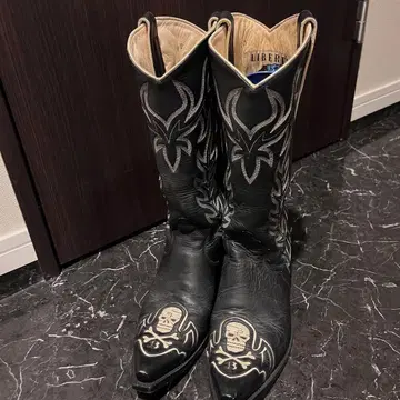 Liberty Boots 리버티 미국 9D 웨스턴 부츠 스컬