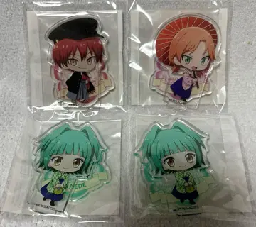 [ 10325 ] 암살교실 온라인 복권 치비 아크릴 스탠드 피규어 4점