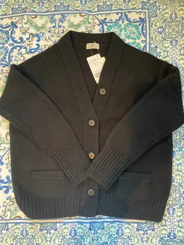 이에나 미사용 택 포함 AQUA 래글런 V넥 가디건