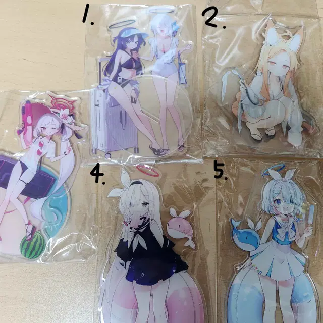 블루아카이브 아크릴 스탠드 판매