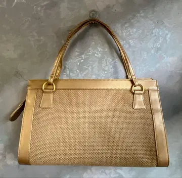 JUNKO SHIMADA 골드 베이지 숄더백