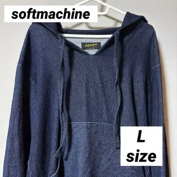 softmachine 소프트 머신 멕시칸 후드티 인디고 L 사이즈