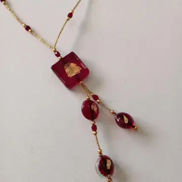 베네치안 유리 목걸이