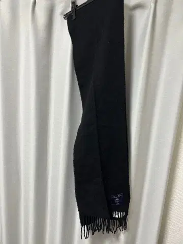 [ 새상품급 ] MOON for SHIPS 머플러 / 메리노울 / 블랙