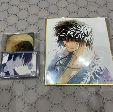 새벽의 연화 만복 가챠 하쿠 2세트 아크릴 카드 스티커 색지