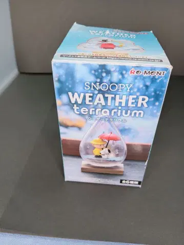 SNOOPY WEATHER terrarium Lightning Day