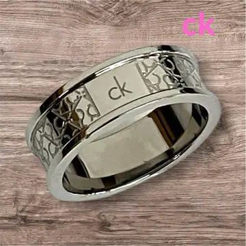 ck 캘빈클라인 로고 반지