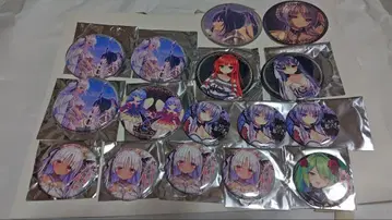 바쿠 시스템 10th Anniversary 캔뱃지 코스터 루비님