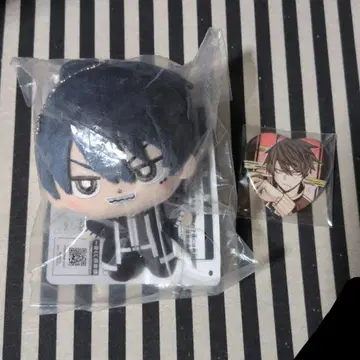 도겐안귀 이치노세 시키 제일복권 하트 캔뱃지 봉제 인형 마스코트 원화