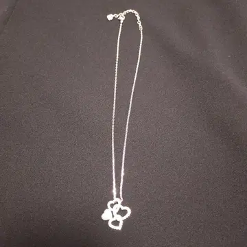 하트 모티브 목걸이 스와로브스키