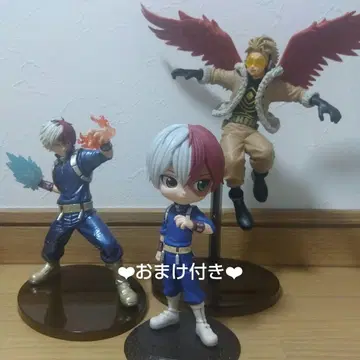 나의 히어로 아카데미아 토도로키 쇼토 호크스 피규어 3체 세트 덤 포함