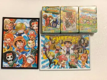 원피스 ONE PIECE 퍼즐껌 루피 로우 조로 상디