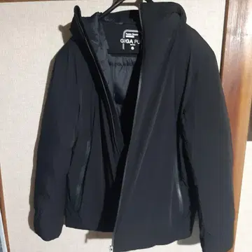 블랙 다운 자켓 LL 워크맨