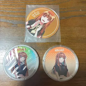 컬러풀 피치 에토 씨 코스터 세트