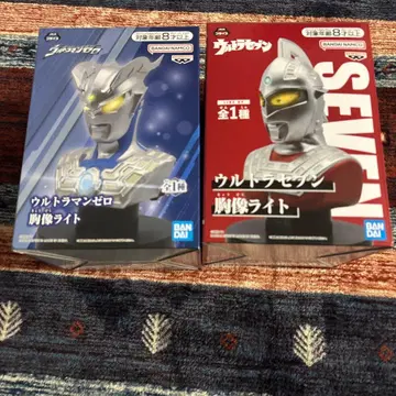 울트라맨 세븐 울트라맨 제로 흉상 라이트 2종 세트