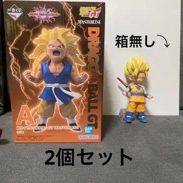 제일복권 드래곤볼 A상 초사이어인3 손오공 2개 세트