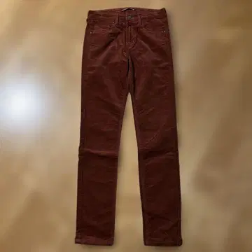 COMPTOIR DES COTONNIERS 벨벳 팬츠 브라운