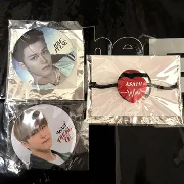 treasure 아사히 굿즈 세트