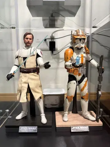 핫토이즈 오비완 코디 2체 세트