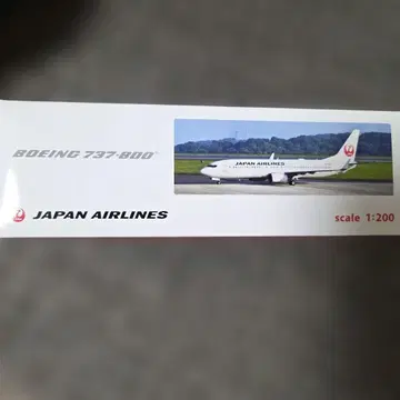 일본항공 Boeing 737-800 미니어처 모델 1:200