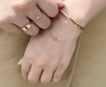 ete k10 오팔 팔찌 핑크 골드